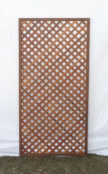 Garden Fence Lattice made from Hardwood Merbau 90 x 180cm 